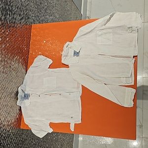 Bognar & Piccolini pair of boy white shirts